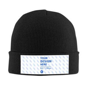 Knitted Beanie-Heat Transfer