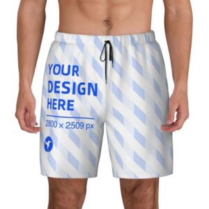 Men's Double Layer Swim Trunks