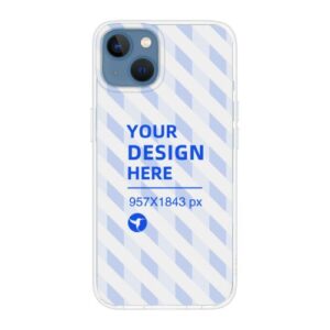 iPhone 13 transparent lens protection phone case (dual camera)