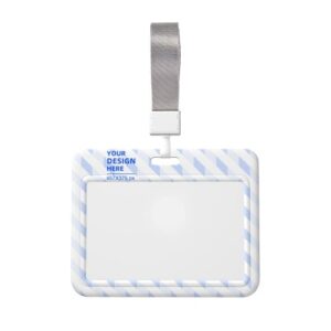 Work badge protective case (horizontal)