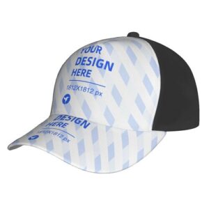 Fashionable curved brim baseball cap (1 piece)