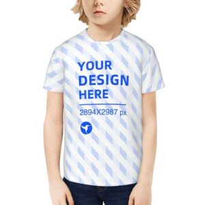 Youth short sleeve full-length T-shirt