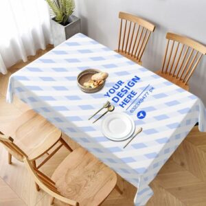 Square decorative long tablecloth 60x90in