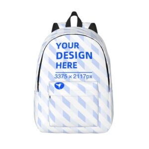 Simple casual canvas backpack (no lining and no compartments)