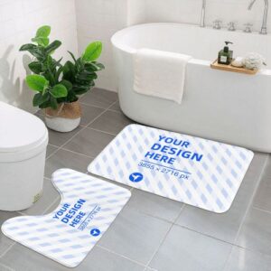 Floor mat 2-piece set 6090 (different patterns)