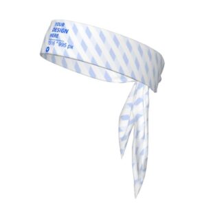 Sports bandage double-sided headscarf