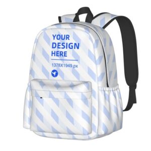 Large capacity, lightweight student backpack (multi-faceted design)