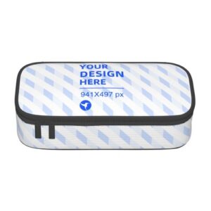 Large capacity compartment stationery pencil case