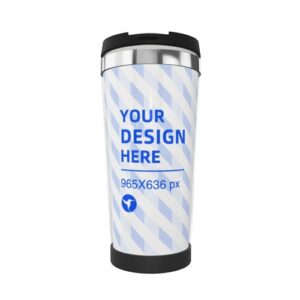 Double-wall insulated coffee cup