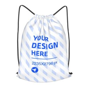 Simple Lightweight Sports Drawstring Backpack