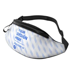 Men's and women's casual sports crossbody waist bag