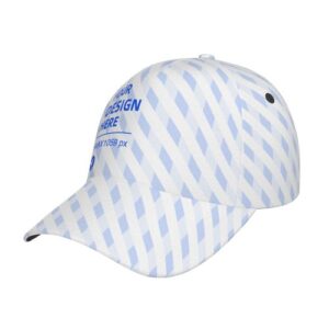 Fashionable curved brim baseball cap