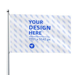 Single layer double sided flag 4x6FT