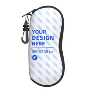 Ultra-light and convenient soft shell glasses bag (vertical version)