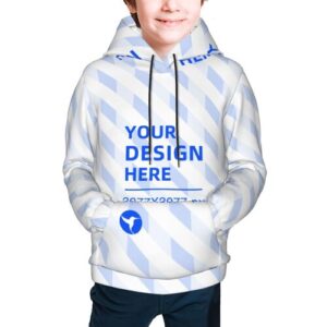 Youth full hooded sweatshirt