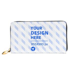 Leather Long Clutch Wallet