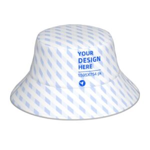 Reflective double-sided bucket hat