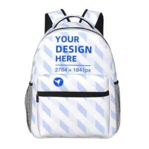 Lightweight casual student backpack (multi-faceted design)