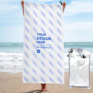 Microfiber quick-drying bath towel (vertical style)