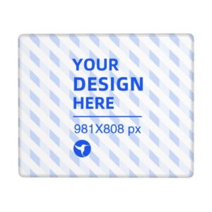 Anti-slip rubber mouse pad 7x9in (horizontal)