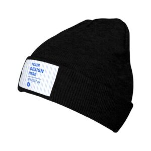 Warm knitted beanie