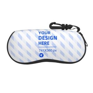 Ultra-light and convenient soft shell glasses bag (horizontal version)