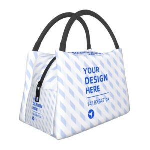 Aluminum film insulated refrigerated lunch bag