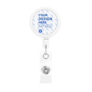 Plastic Retractable Badge Holder