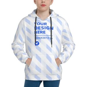 Youth hooded sweatshirt