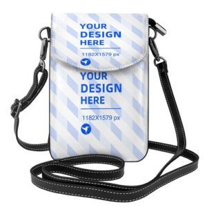 Leather Crossbody Flap Phone Bag