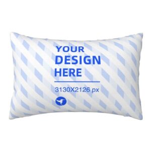 Double-sided plush pillowcase 20x30in