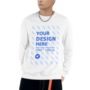 Unisex long-sleeved round-neck sweatshirt